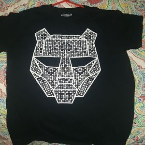 Black btsm shirt